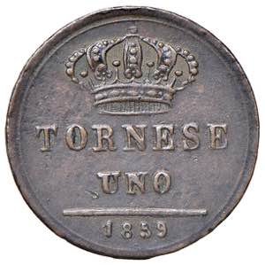 NAPOLI Ferdinando II (1830-1859) Tornese ... 