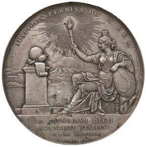 NAPOLI Medaglia 1845 VII Congresso degli ... 