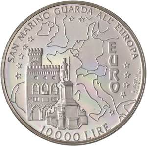 SAN MARINO 10.000 Lire 1996 San Marino ... 