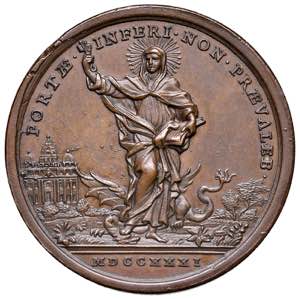 Clemente XII (1730-1740) Medaglia A. I 1731 ... 
