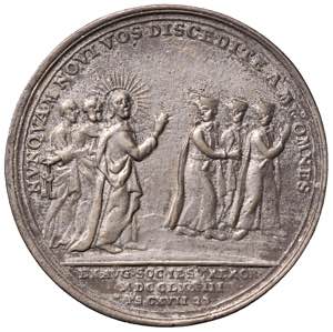 Clemente XIV (1769-1774) Medaglia Cacciata ... 