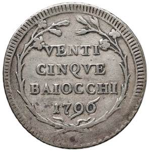 Pio VI (1774-1799) 25 Baiocchi 1796 A. XXII ... 