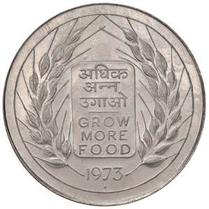 INDIA 20 Rupie 1973 - KM 240 AG (g 29,85)