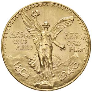 MESSICO 50 Pesos 1943 - AU (g 41,64) 