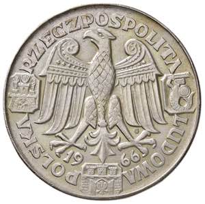 POLONIA 100 Zloty 1966 próba - KM Pr148 AG ... 
