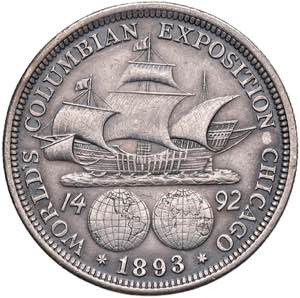 USA Mezzo dollaro 1893 - KM 117 AG (g 12,41) ... 
