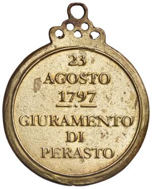 VENEZIA Medaglia 1797 Giuramento di Perasto ... 