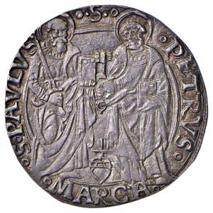 Alessandro VI (1492-1503) Ancona - Grosso - ... 