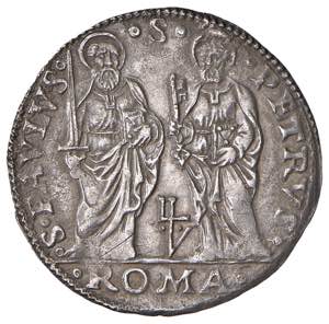 Clemente VII (1521-1534) Giulio con simbolo ... 