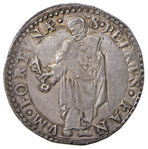 Gregorio XIII (1572-1585) Fano - Testone - ... 