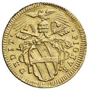 Clemente XII (1730-1740) Zecchino - Munt. 7 ... 