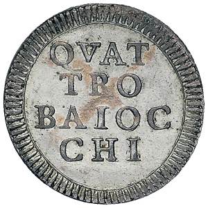 Pio VI (1774-1799) 4 Baiocchi 1793 - Nomisma ... 