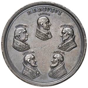 Pio VI (1775-1799) Medaglia 1775 Per la ... 