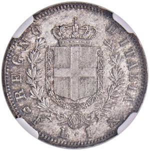 Vittorio Emanuele II (1861-1878) Lira 1861 F ... 