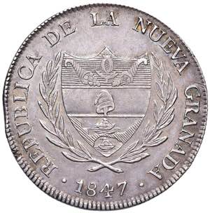 COLOMBIA 8 Reales 1847 - ... 