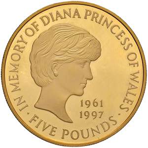 INGHILTERRA Elisabetta II (1952-) 5 Pounds ... 