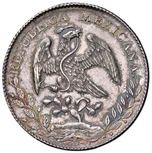 MESSICO 8 Pesos 1891 ... 