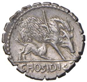 Hosidia - C. Hosidius C. f. Geta - Denario ... 