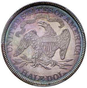 USA Mezzo dollaro 1882 - AG In slab PCGS PR ... 