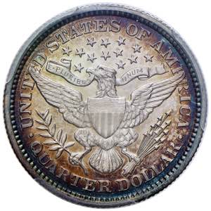 USA 25 Cents 1897 - AG In slab PCGS PR65CAM ... 