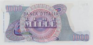Banca d’Italia 1.000 Lire Verdi I° tipo ... 