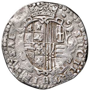 NAPOLI Filippo II (1554-1598) Mezzo Ducato ... 