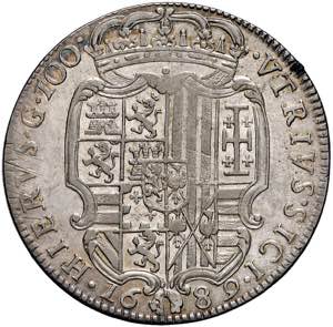 NAPOLI Carlo II (1674-1700) Ducato 1689 - ... 