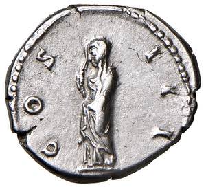 Adriano (117-138) Denario - Busto laureato a ... 