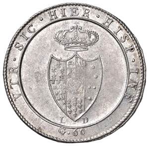NAPOLI Ferdinando IV (1759-1816) Mezza ... 