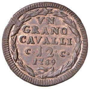 NAPOLI Ferdinando IV (1759-1816) Grano 1789 ... 