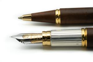 WATERMAN Lotto di due penne: stilografica e ... 