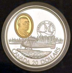 CANADA 20 Dollari 1993 - KM 236 AG (g 31,1) ... 