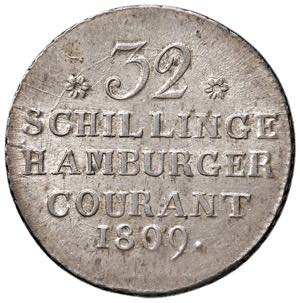 GERMANIA Amburgo 32 Schillige Courant 1809 - ... 