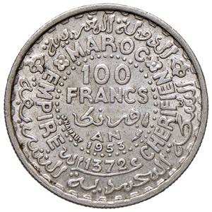 MAROCCO Mohammed V (1927-1957) 100 Franchi ... 