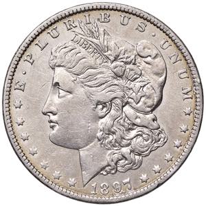 USA Dollaro 1897 O - KM ... 