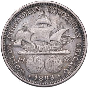 USA Mezzo dollaro 1893 - KM 117 AG (g 12,36)