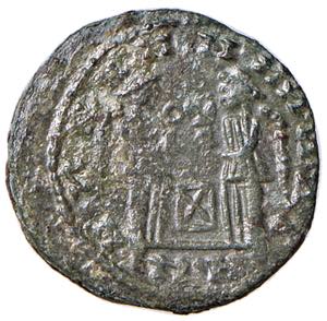 Costantino (305-353) Follis (contraffazione ... 