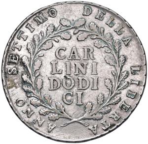 NAPOLI Repubblica Napoletana (1799) Piastra ... 