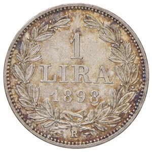 SAN MARINO Lira 1898 - Gig. 27 AG (g 5,00) R ... 