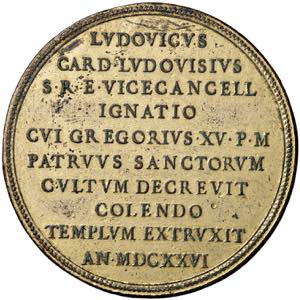 Gregorio XV (1595-1632) Medaglia 1626 ... 