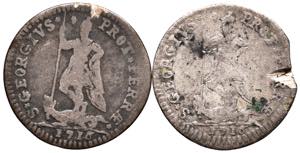 Clemente XI (1700-1721) FERRARA Lotto di due ... 