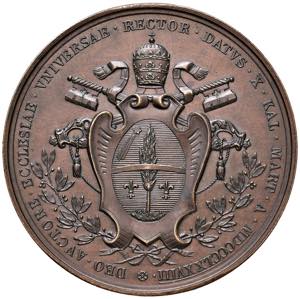 Leone XIII (1878-1903) Medaglia 1878 - AE (g ... 