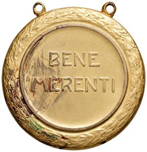 PIO XI (1922-1938) Medaglia Benemerenti - MD ... 
