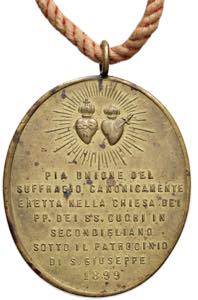 Medaglia 1899 - MD (g 45,46 - Ø 44 x 51 ... 