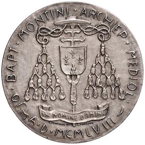 Medaglia 1958 Arcivescovo G. B. Montini - ... 