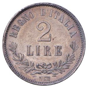 Vittorio Emanuele II (1861-1878) 2 Lire 1863 ... 