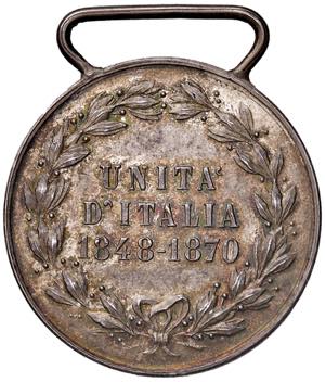 Umberto I (1878-1900) Medaglia Unità ... 