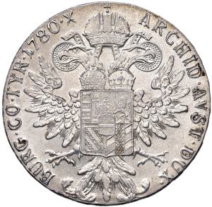 AUSTRIA Tallero 1780 Riconio - AG (g 28,09)