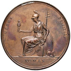 Pio VI (1775-1799) Medaglia Enea ... 