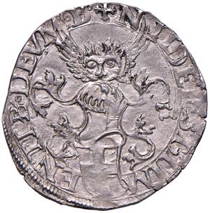 Carlo II (1504-1553) Mezzo testone sigla B ... 